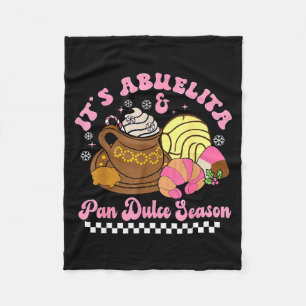 It's Abuelita & Pan Dulce Season Hot Chocolate Fleece Blanket