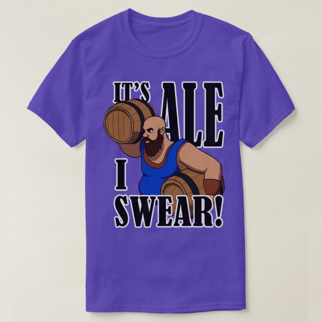 Its Ale I swear Petard Age of Empires parody T-Shirt (Design Front)