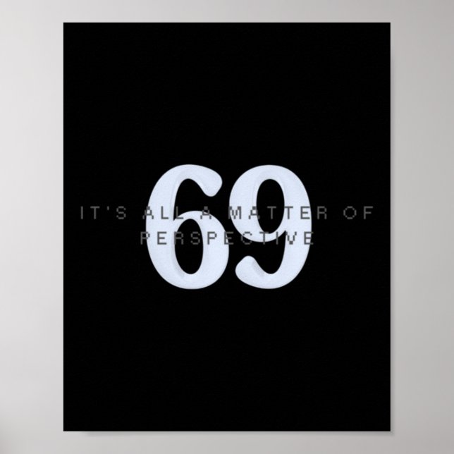It's All A Of Perspective 4  Poster (Front)