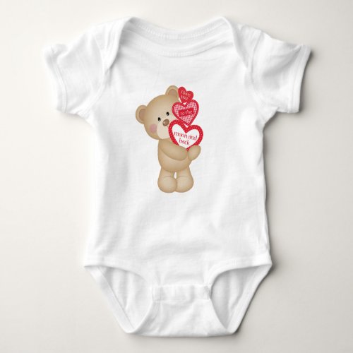 Its All About Love Baby Bodysuit