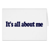 It'S All About Me (Front Horizontal)