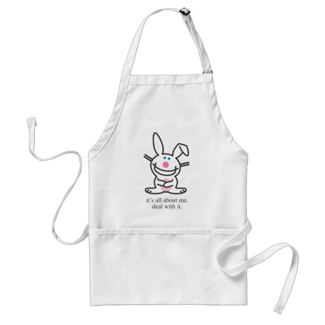 It's All About Me Adult Apron (Front)