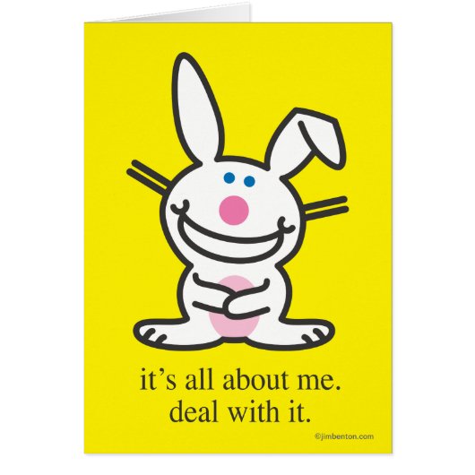 It's All About Me Cards (Front)