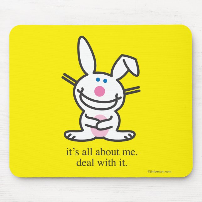 It's All About Me Mouse Pad (Front)
