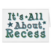 It's All About Recess (Front Horizontal)
