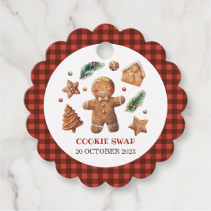 It's All About That Bake Cookie Swap Favor Tags