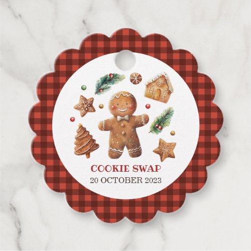 Its All About That Bake Cookie Swap  Favor Tags