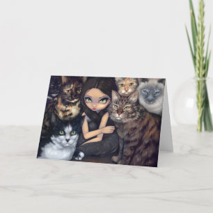 "It's All About the Cats" Greeting Card