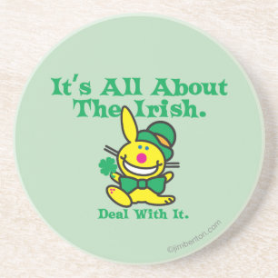 It's All About The Irish Drink Coaster