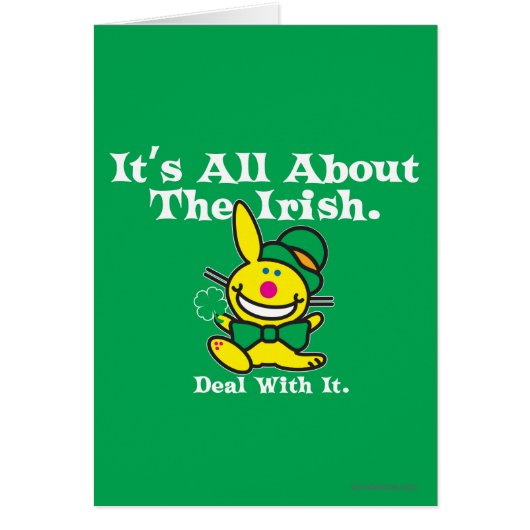 It's All About The Irish (green) Cards (Front)