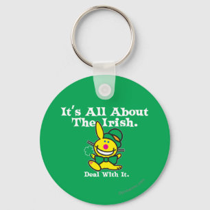It's All About The Irish (green) Keychain