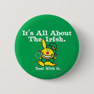 It's All About The Irish (green) Pinback Button