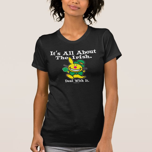 It's All About The Irish (green) T-Shirt (Front)