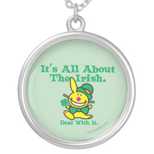 It's All About The Irish Silver Plated Necklace