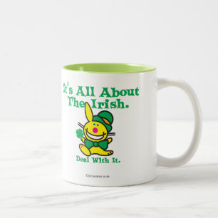 It's All About The Irish Two-Tone Coffee Mug