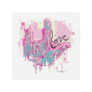 It's all about the LOVE Metal Print