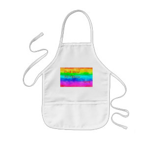 It's All About The Rainbow Love 03 Kids' Apron