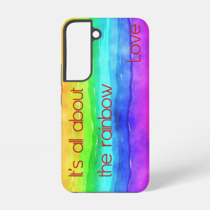 It's All About The Rainbow Love 03 Samsung Galaxy S22 Case