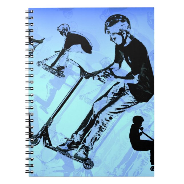 It's All About The Scooter! - Scooter Tricks Notebook (Front)