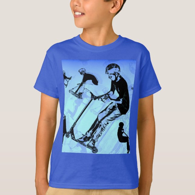 It's All About The Scooter! - Scooter Tricks T-Shirt (Front)