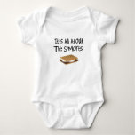 It&#39;s All About The S&#39;mores Baby Bodysuit at Zazzle
