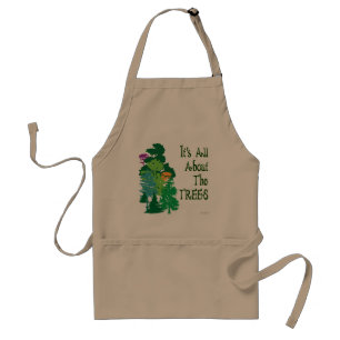 It's All About The Trees Gardening Slogan Apron
