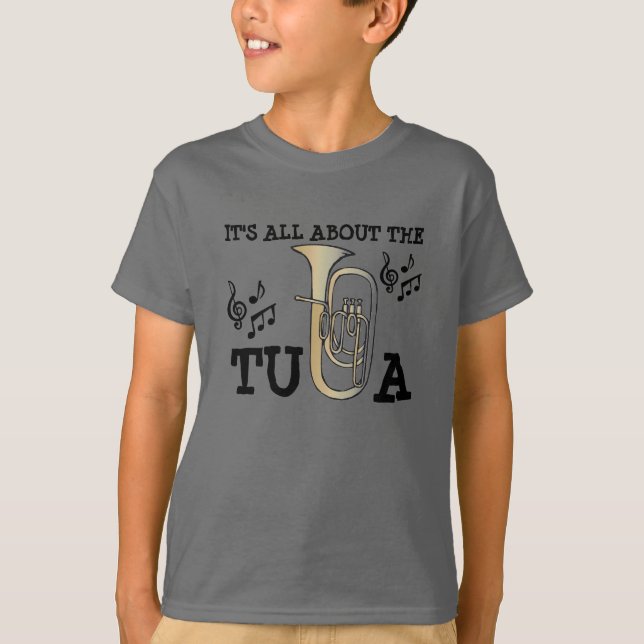 It's All About The Tuba T-Shirt (Front)