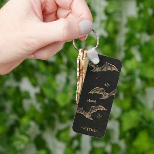 Its All About The Wingspan  bat boys  reader Keychain