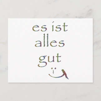 "It's all good" Postcard