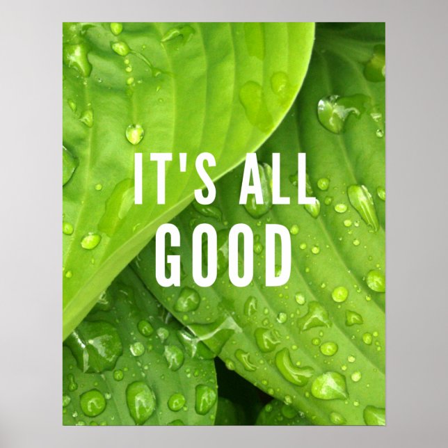 It's All Good. Poster (Front)