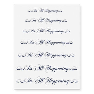 It's All Happening Everything Iconic Tattoo