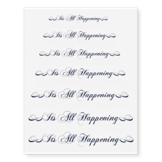 It's All Happening Everything Iconic Tattoo