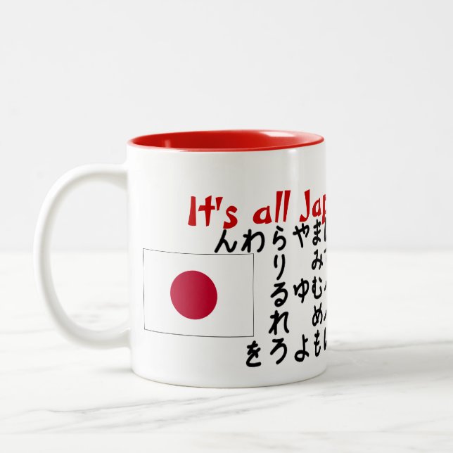 It's all Japanese to me mug (Left)