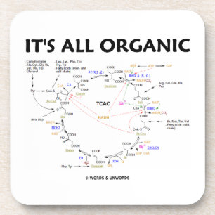 It's All Organic (Krebs Cycle) Beverage Coaster