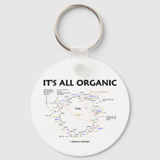 It's All Organic (Krebs Cycle / Citric Acid Cycle) Keychain