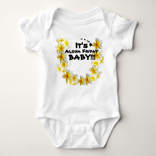 Its Aloha Friday Baby Baby Clothing By Ho Brah Baby Bodysuit