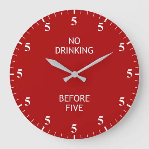Its always 5 Oclock Bar Pub Drinks Lover Clock
