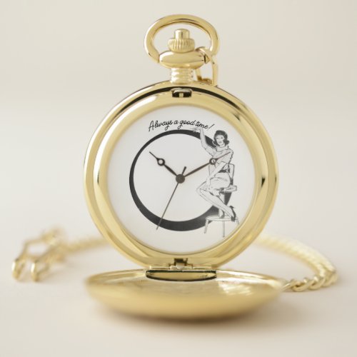 Its always a good time  pocket watch