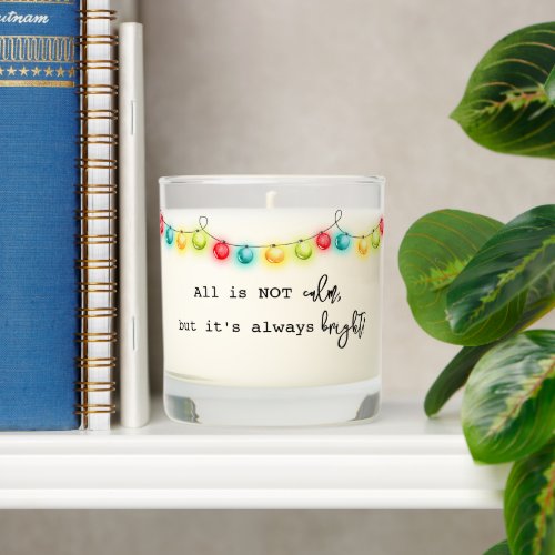 Its Always Bright Scented Jar Candle