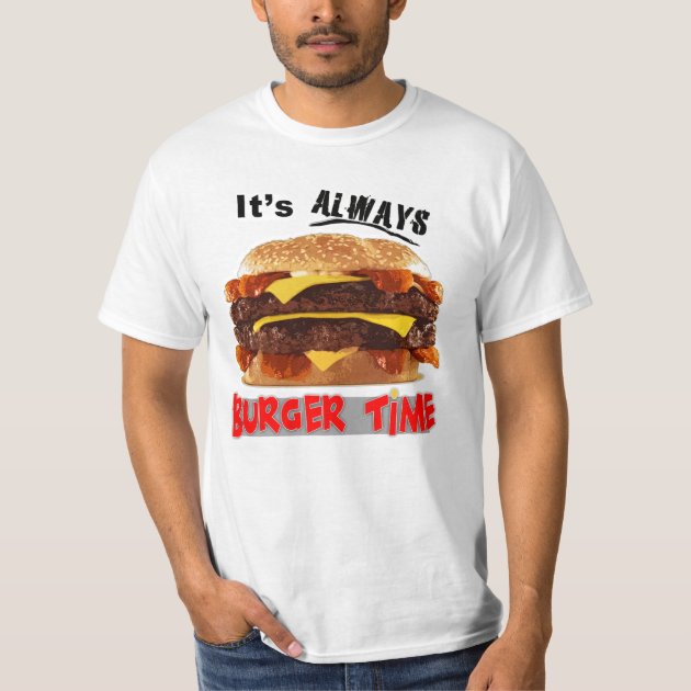 burger time t shirt