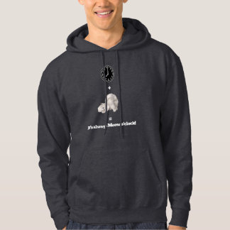 It's Always Meow O'clock Funny Cat Clock Design Hoodie