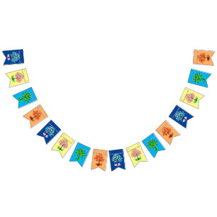 It's Always Pickleball Season - Four Seasons Tree Bunting Flags