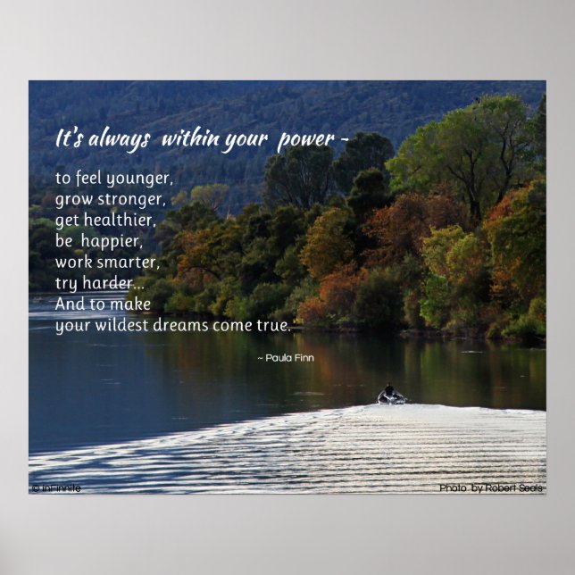 It's always within your power...Poster Poster (Front)