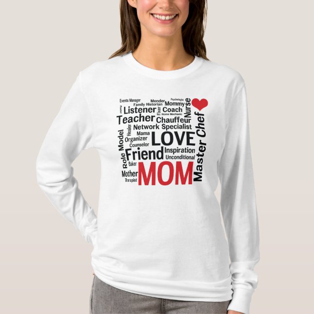 It's Amazing What Moms Can Do! Mothers Day Gift T-Shirt (Front)