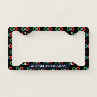 It's An Autism Thing Ribbon Illustration Custom License Plate Frame