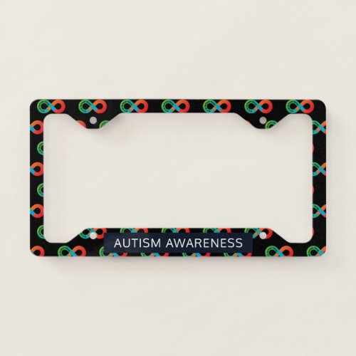 Its An Autism Thing Ribbon Illustration Custom License Plate Frame