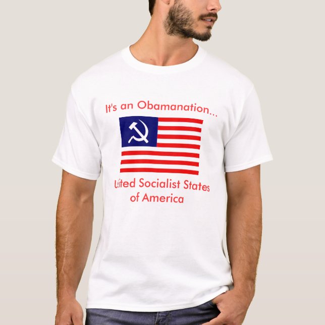 It's an Obamanation... USSA T-Shirt (Front)