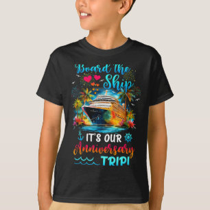 It's Anniversary Trip Couples Matching T-Shirt