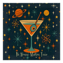 Its Atomic Martini Time Cosmic Stars