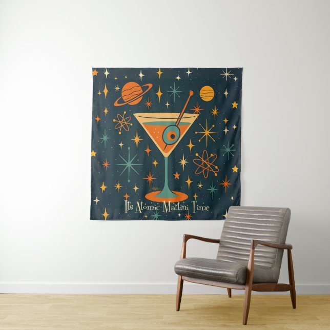 Its Atomic Martini Time Cosmic Stars Tapestry (In Situ)